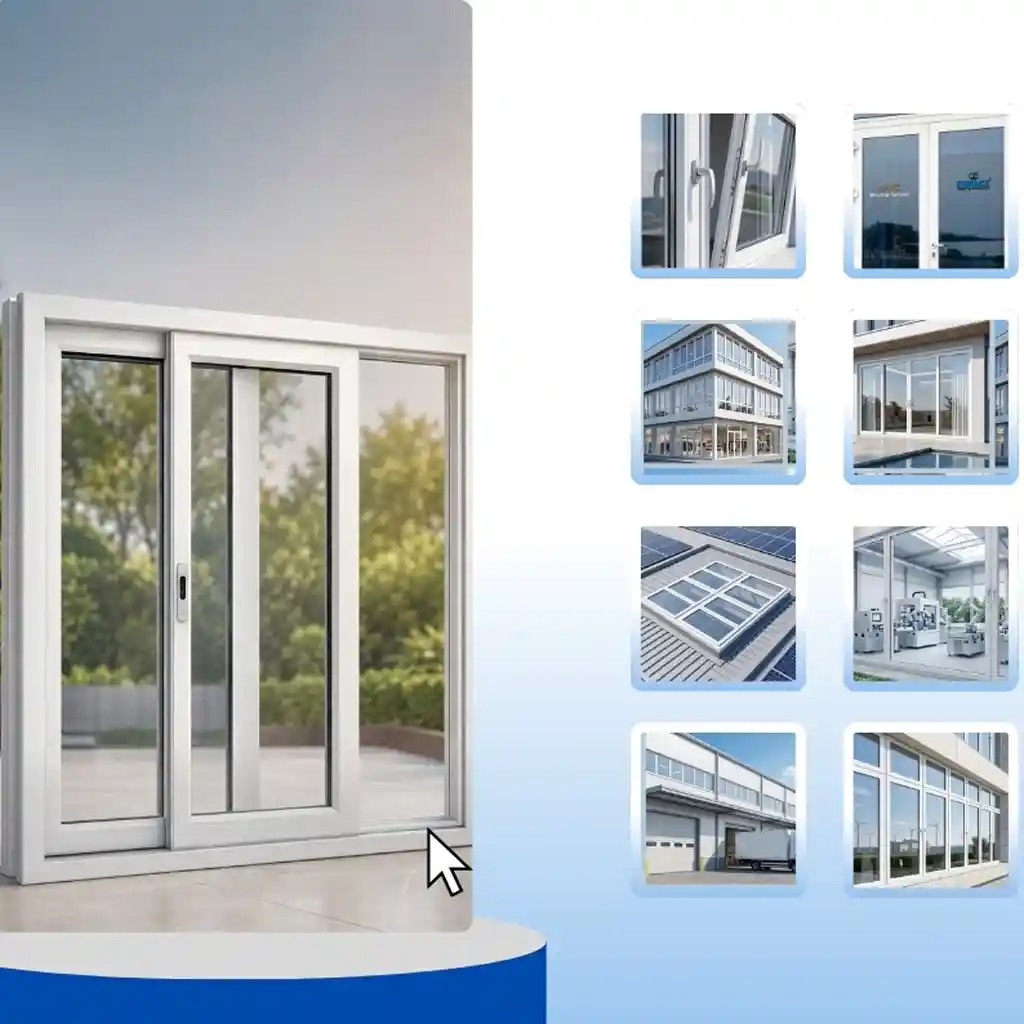 Premium uPVC Window Installation for Commercial Buildings in India