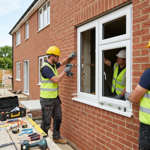 uPVC Windows Agra installation