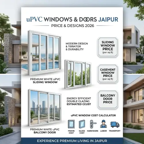 upvc windows jaipur price and designs