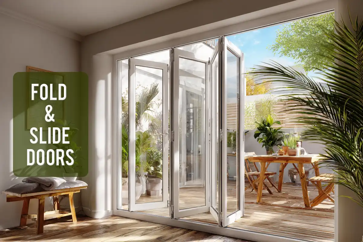 Premium uPVC Bifold Doors in India by ENMAKK