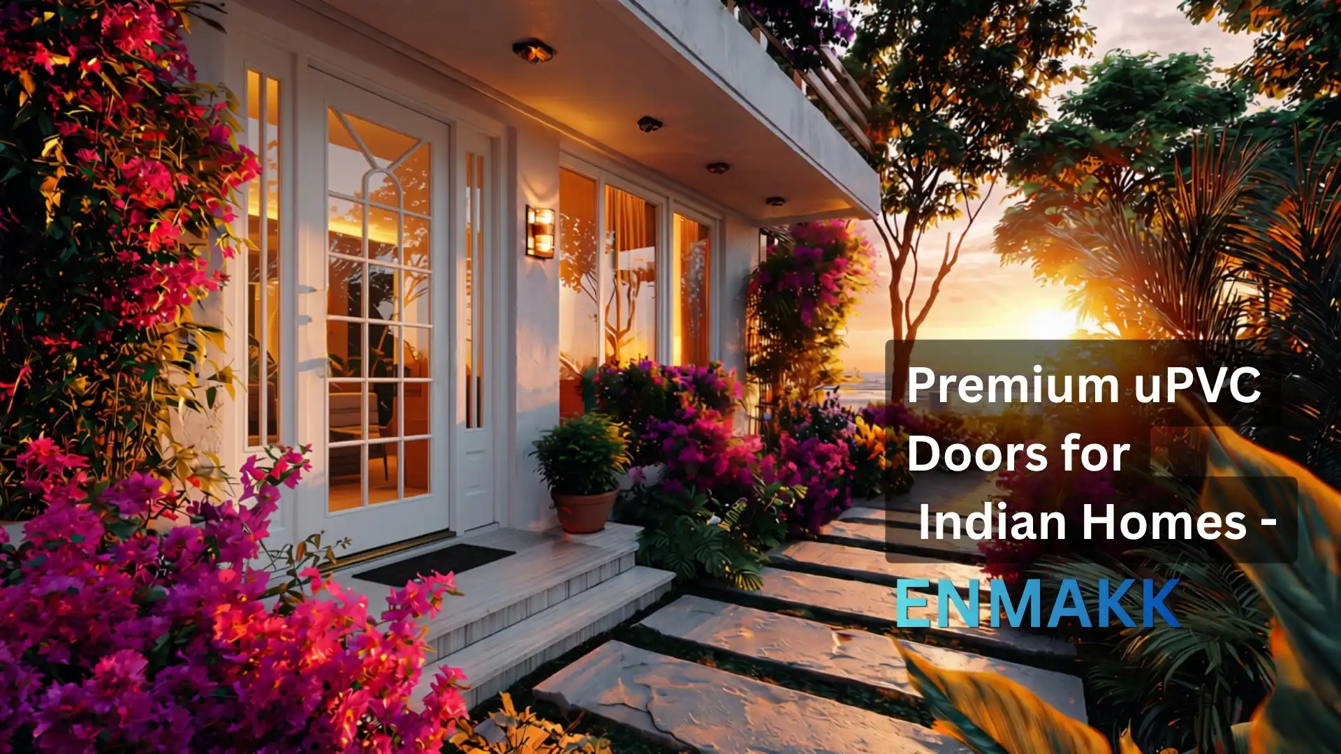 Premium uPVC Doors for Indian Homes - ENMAKK