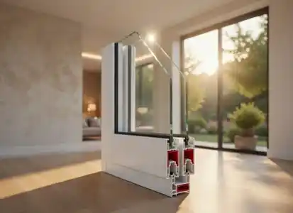 uPVC Sliding Window Technical Model
