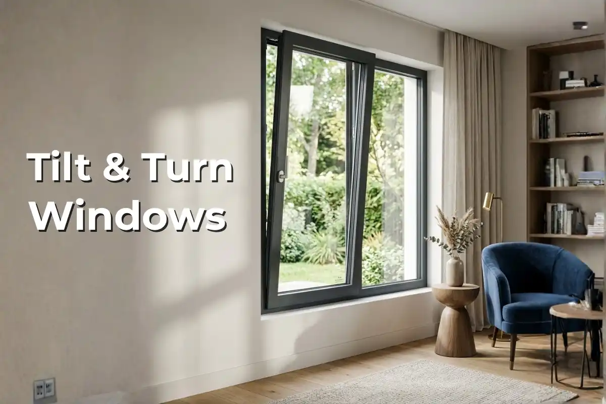 Premium uPVC Tilt and Turn Windows in India