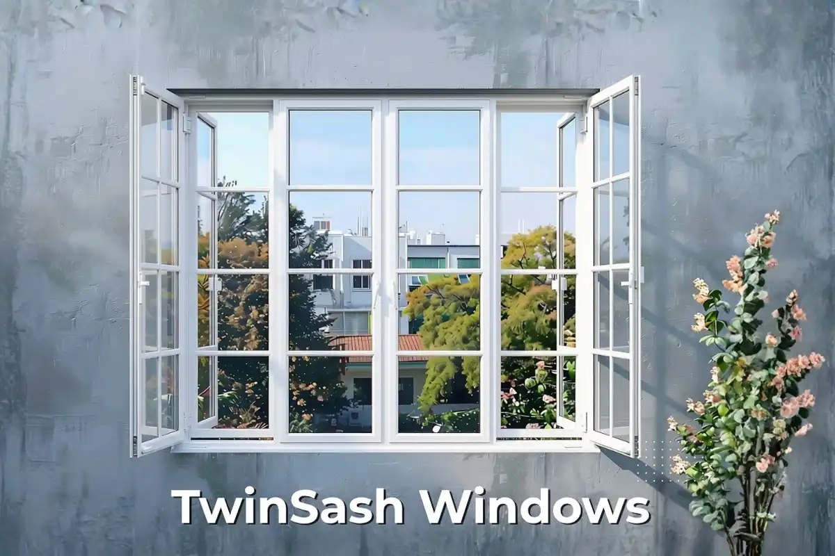 Premium uPVC TwinSash Windows for modern Indian homes by ENMAKK